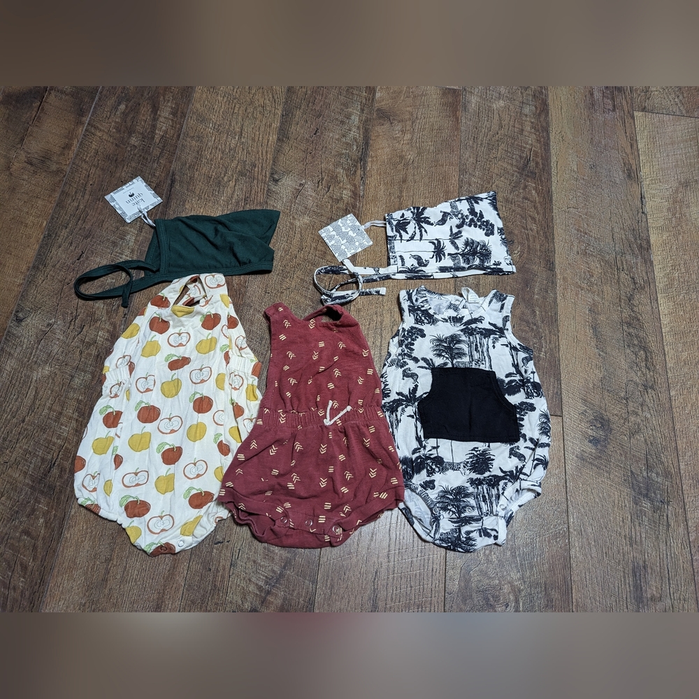 6-12 mo Kate quinn bubble bodysuits baby boy girl gender neutral